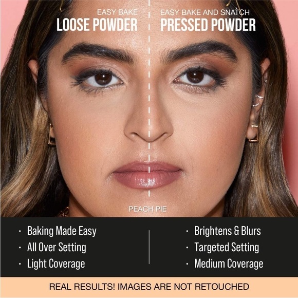 HUDA BEAUTY Easy Bake and Snatch Pressed Talc-Free Setting Powder - Picture 6 of 15